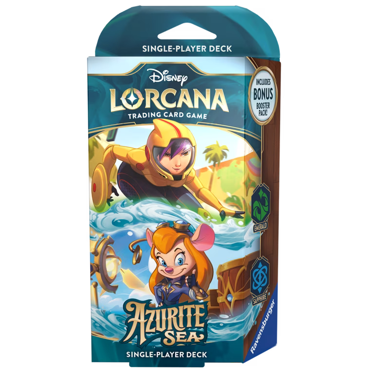 Ravensburger Disney Lorcana TCG: Azurite Sea Starter Decks