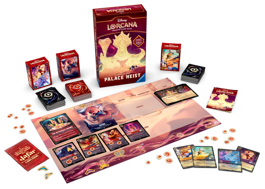 Ravensburger Disney Lorcana TCG: Reign of Jafar Illumineer's Quest Palace Heights Gift Set