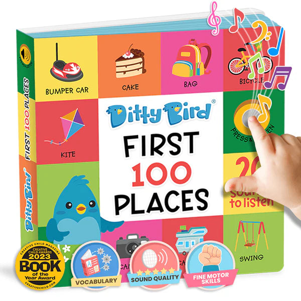 First 100 Places Interactive Sound Book