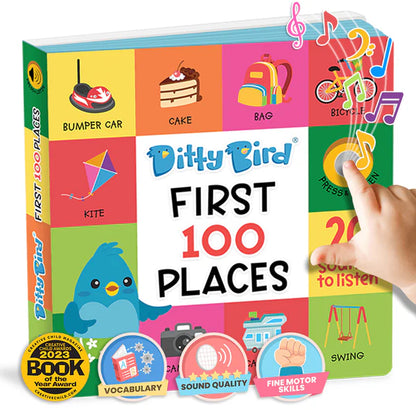 First 100 Places Interactive Sound Book