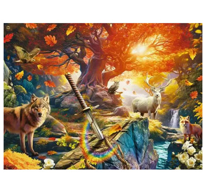 Excalibur Forest 500 Pc Puzzle