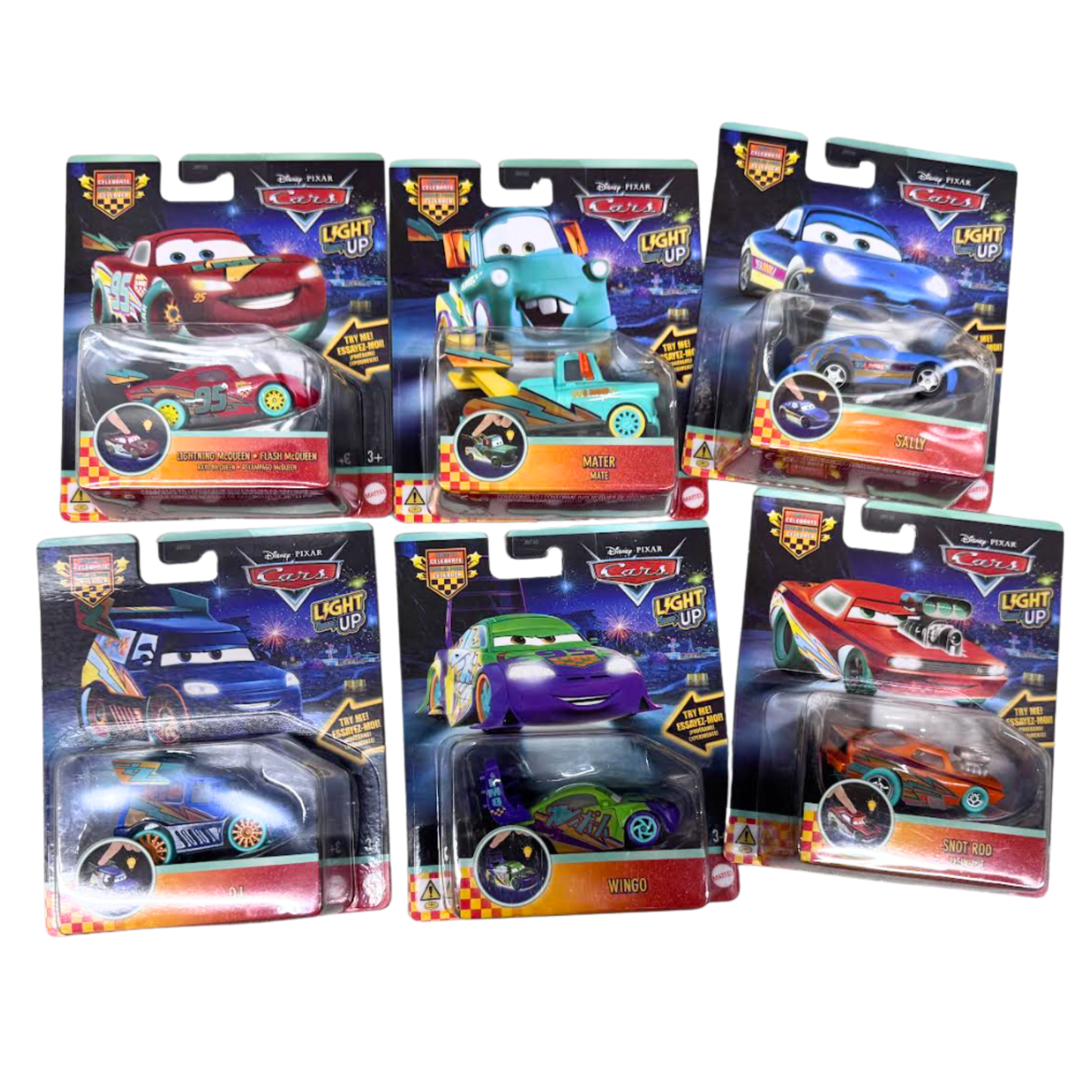 Cars New Light Up Singles