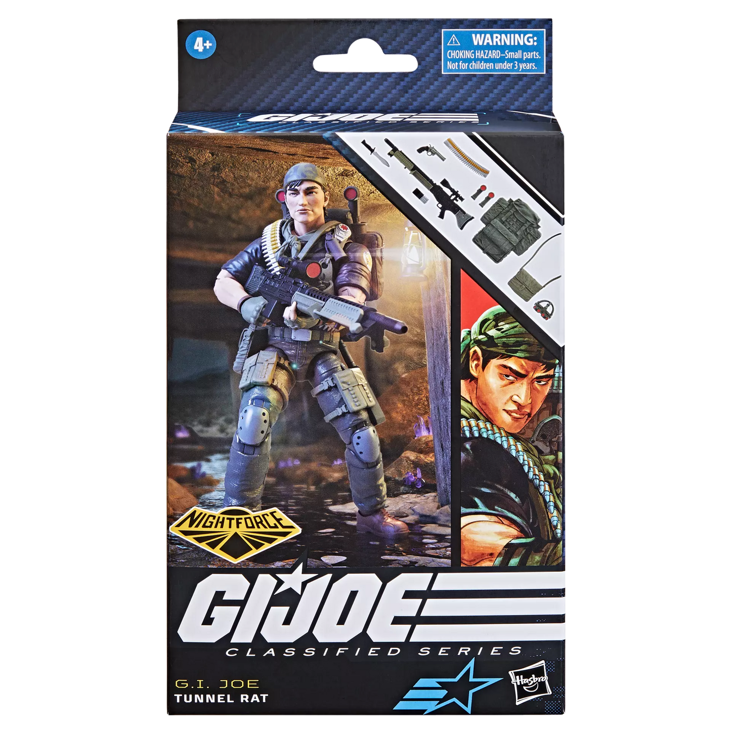 GI Joe Classified Nightforce Tunnel Rat #107 (F7740)