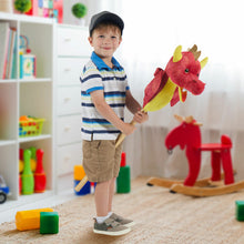 Flaming Dragon Roaring Ride-On