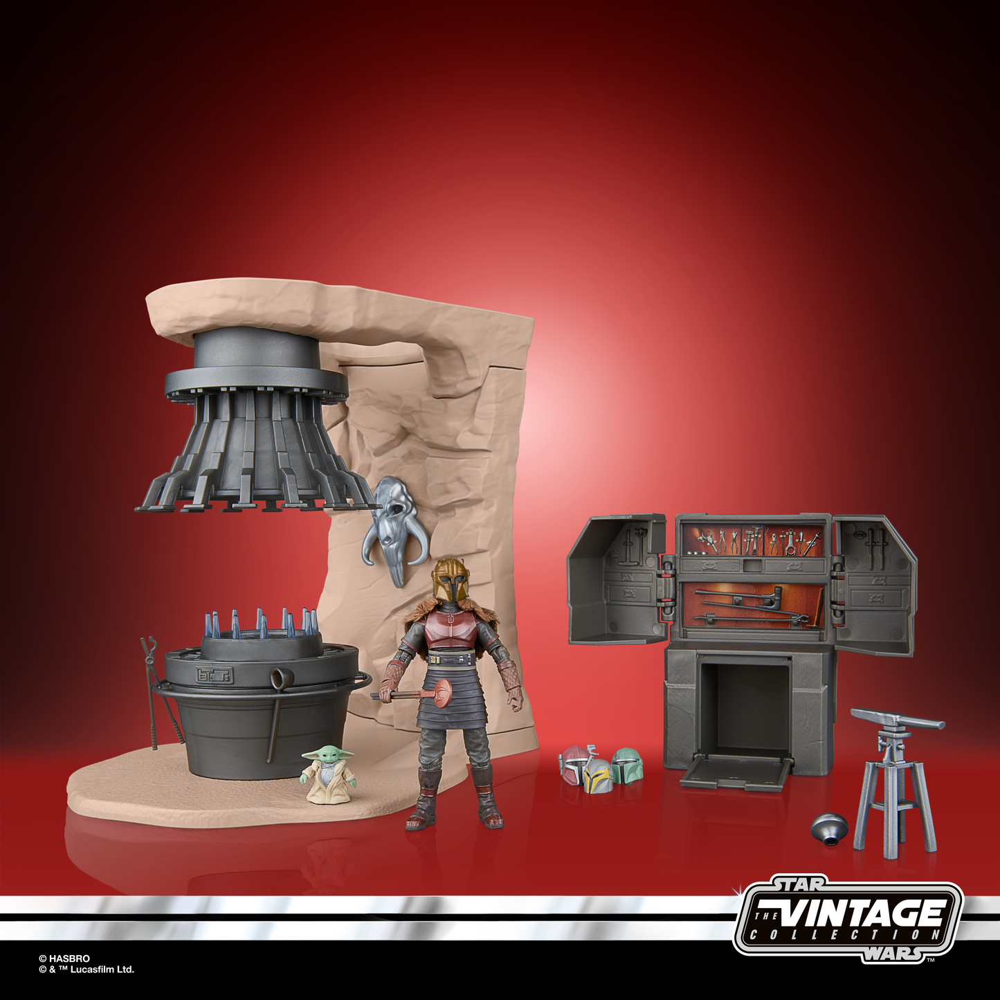 Star Wars The Vintage Collection The Armorer's Forge Playset