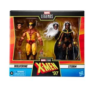 X-Men 97 Marvel Legends Wolverine and Storm