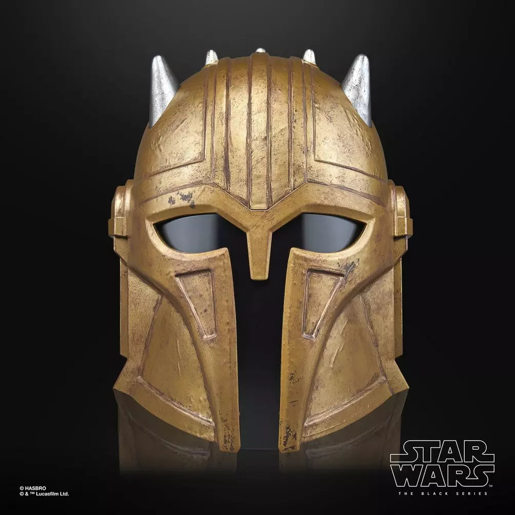 SW Black Series The Armorer Premium Electronic Helmet Prop Replica