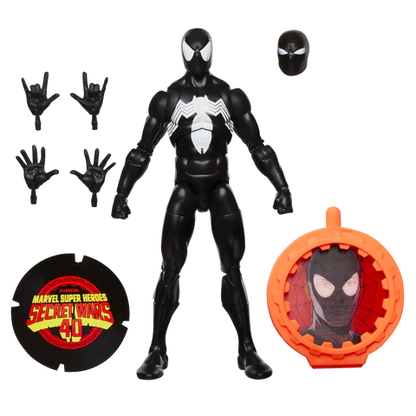Marvel Legends Secret Wars Spider-Man Black Suit 6-Inch Action Figure