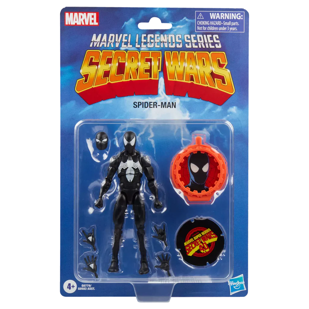 Marvel Legends Secret Wars Spider-Man Black Suit 6-Inch Action Figure
