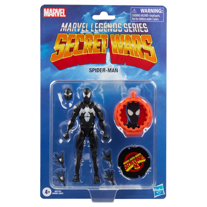 Marvel Legends Secret Wars Spider-Man Black Suit 6-Inch Action Figure