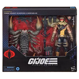 GI Joe Classified Series Cobra Desert Scorpian & SKRP1ON-25