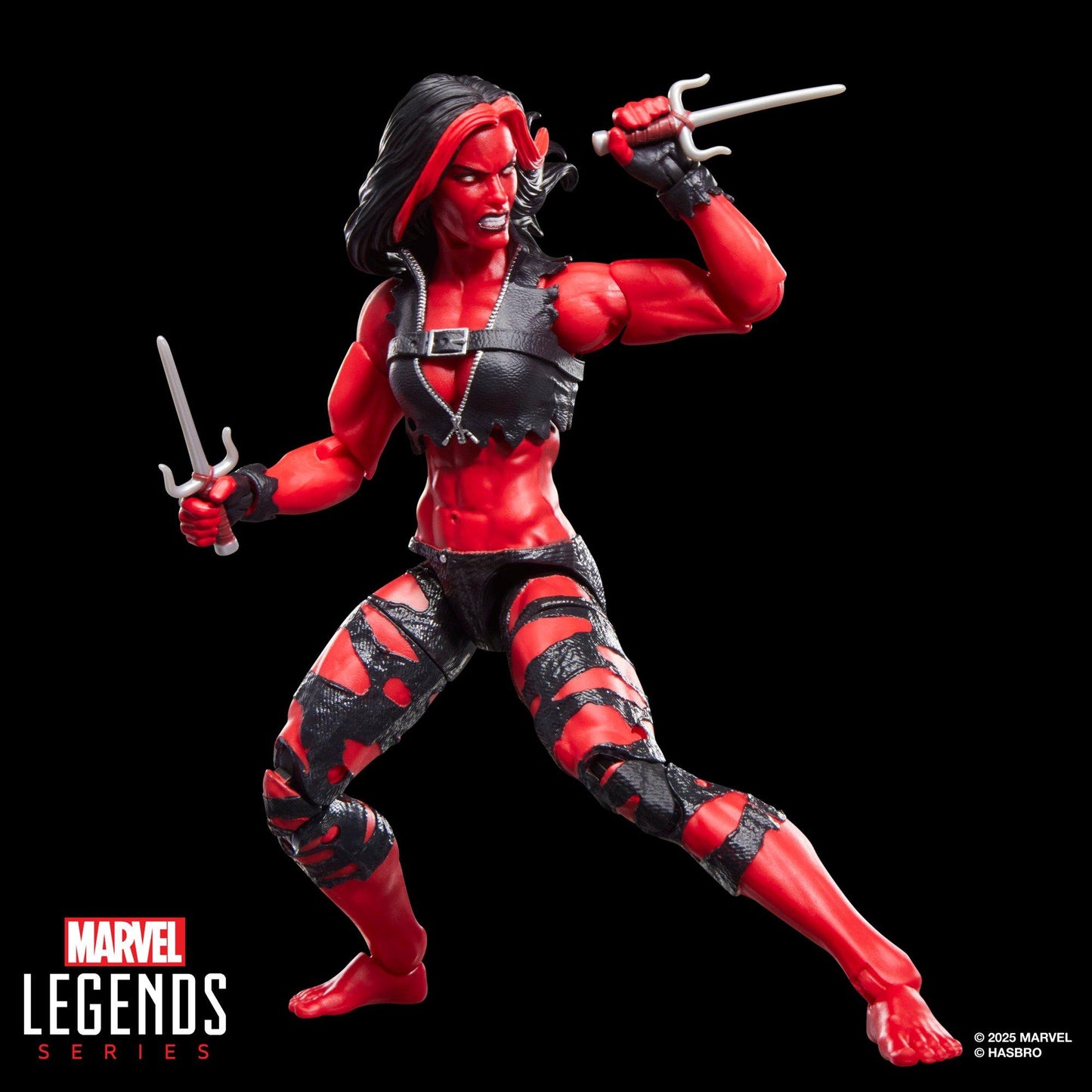 Marvel Legends Red She-Hulk 6-Inch Action Figure