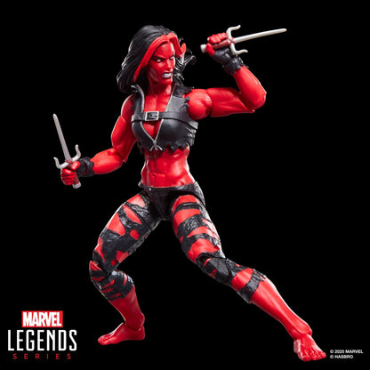 Marvel Legends Red She-Hulk 6-Inch Action Figure