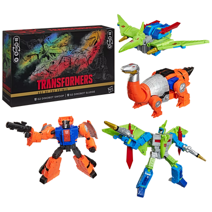 Transformers Selects Age of the Primes G2 Swoop & Sludge