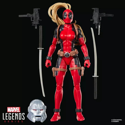 Marvel Legends Lady Deadpool BAF Marvel's Box