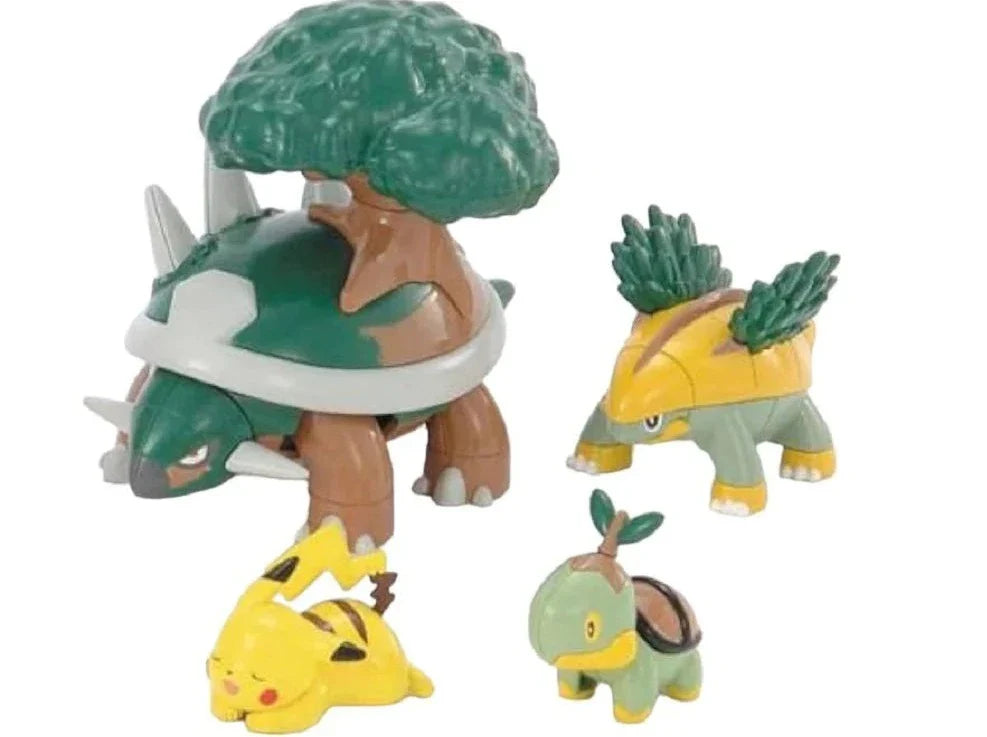 Pokemon Series: Torterra Evolution Set (Snap)