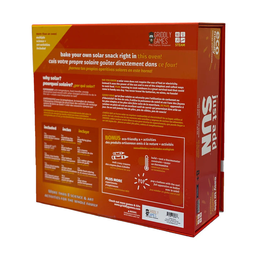 Just Add Sun STEM Solar Oven Science and Art Kit