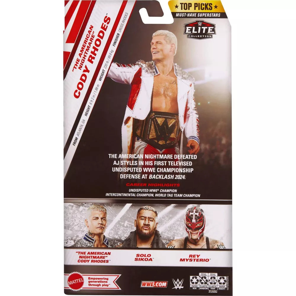 WWE Elite Top Picks - Cody Rhodes