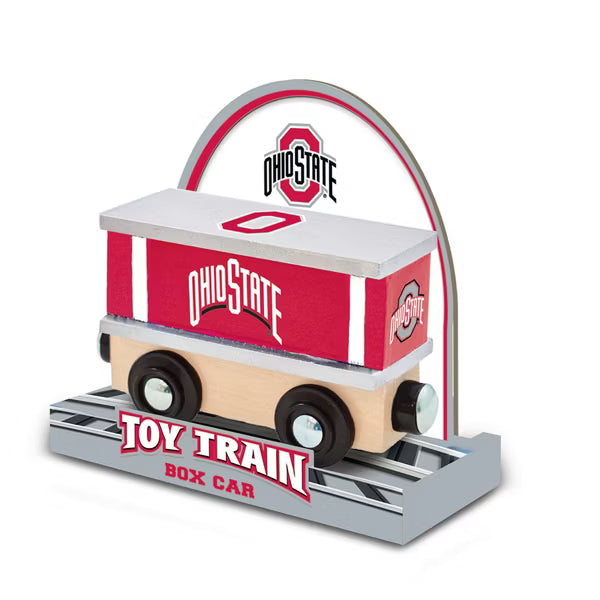 Ohio State Wood Train Box Car
