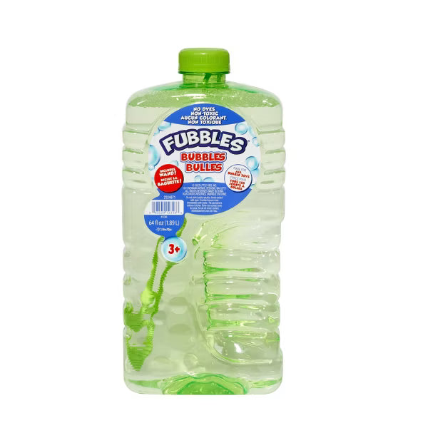 64oz Fubbles Bubble Solution