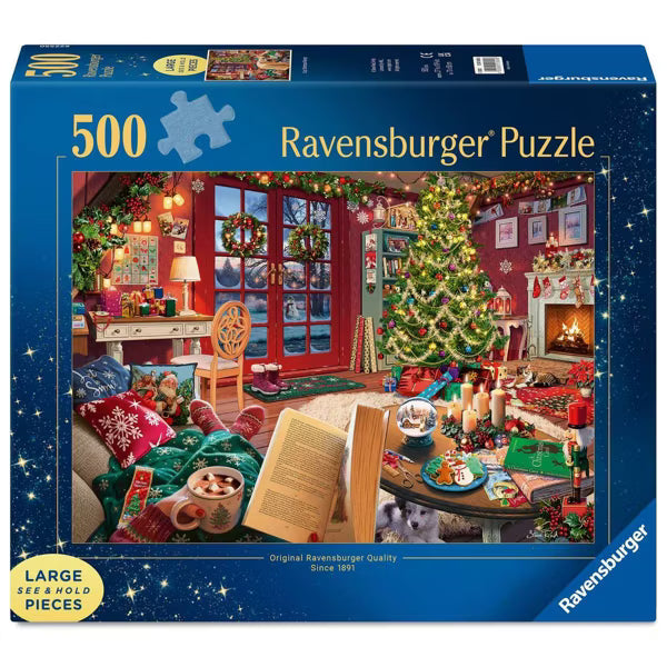 Cozy Christmas Retreat 500pc Large Format