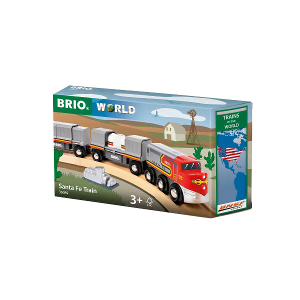 Trains of the World - Santa Fe Train US