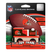Cleveland Browns Wood Train Engine