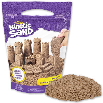 Kinetic Sand 3 Pounds Tan Beach Sand