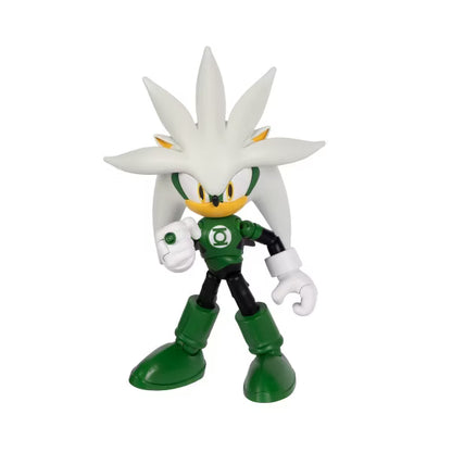 Sonic x DC 5in Figure Silver as The Green Lantern Wave 1