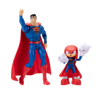 Sonic x DC Multipack Knuckles and Superman Wave 1