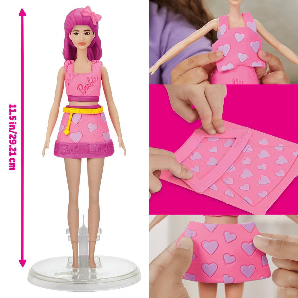 Barbie Play-Doh Designer Dolls Hearts & Hair