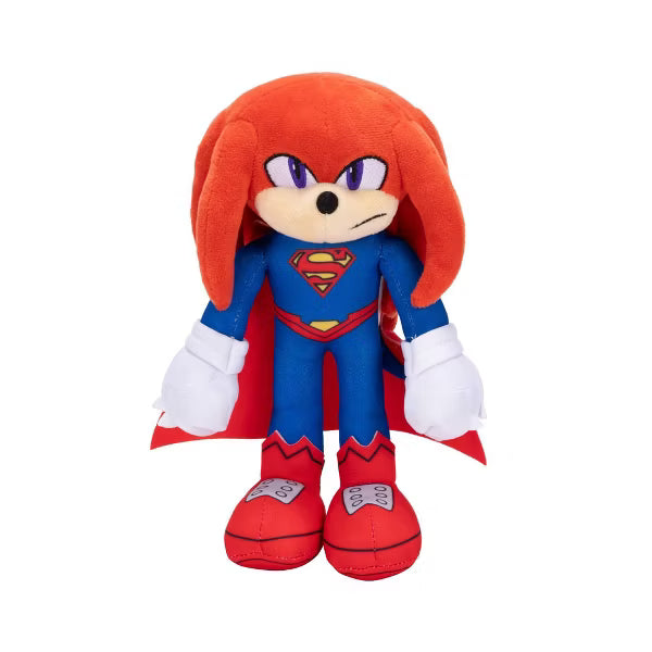 Sonic x DC 9in Plush Knuckles as Superman