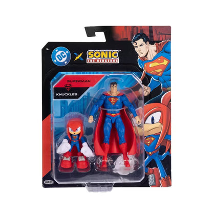 Sonic x DC Multipack Knuckles and Superman Wave 1