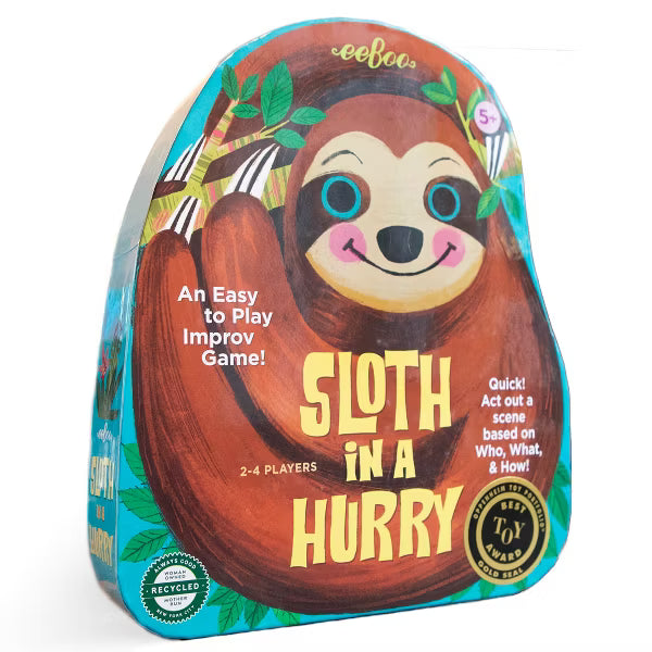 Sloth in a Hurry Shaped Spinner Game