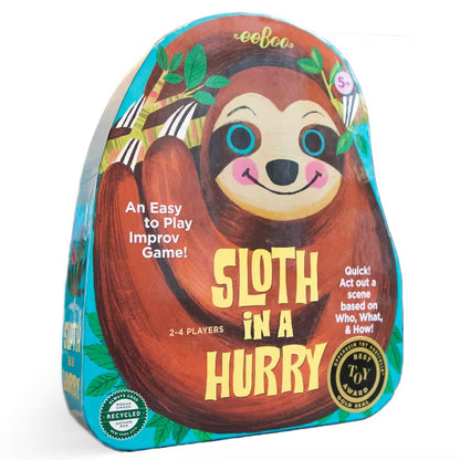 Sloth in a Hurry Shaped Spinner Game