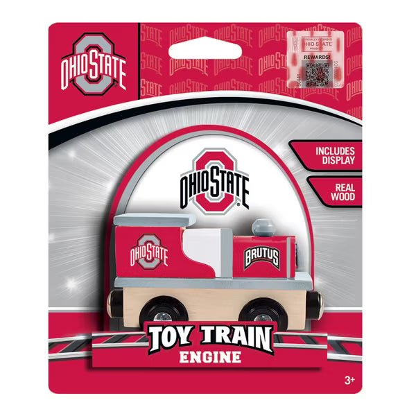 Ohio State Wood Train Engine