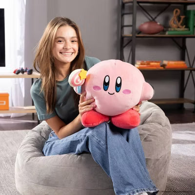 Kirby with Invincible Candy Wand Mega Mocchi- Mocchi-
