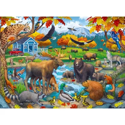 Wildlife Gathering 150pc XXL Puzzle