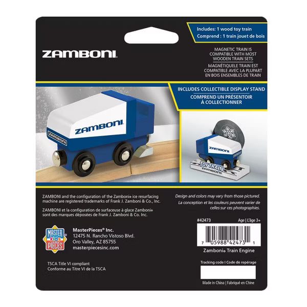Wood Train Zamboni