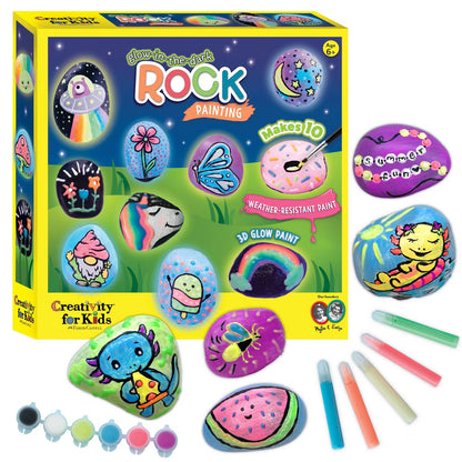 Glow in the Dark Rock Painting Kit