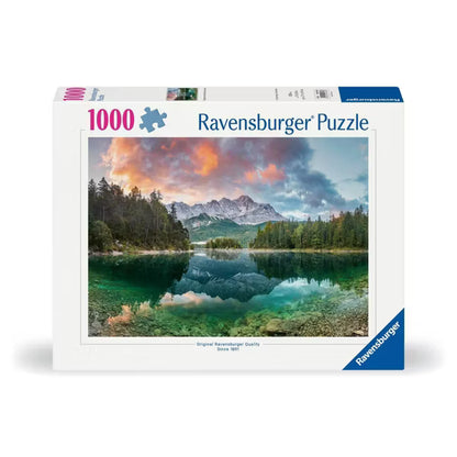 Zugspitze at the Eibsee, Germany 1000 Pc Puzzle