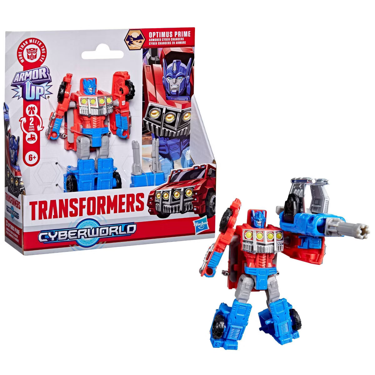 Transformers Cyberworld Cyber Changers Offroad Optimus Prime