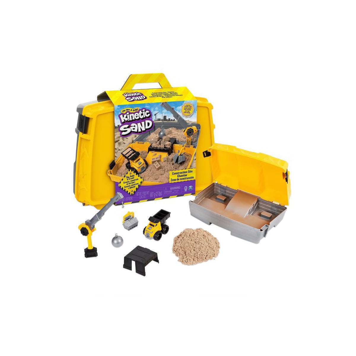Kinetic Sand Construction Site Play Set