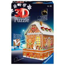 Gingerbread House - Night Edition Seasonal 3D 216 pc 3D