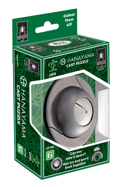 Hanayama UFO Level 4 Cast Puzzle