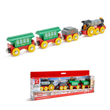 Retro Steam Train with Lights and Sounds