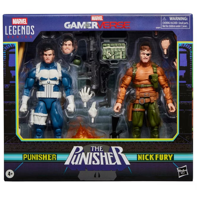 Marvel Legends Gamerverse Punisher & Nicky Fury 6-Inch Action Figures