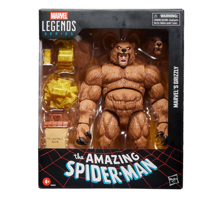 Marvel Legends Spider-Man Grizzly 6-Inch Action Figure