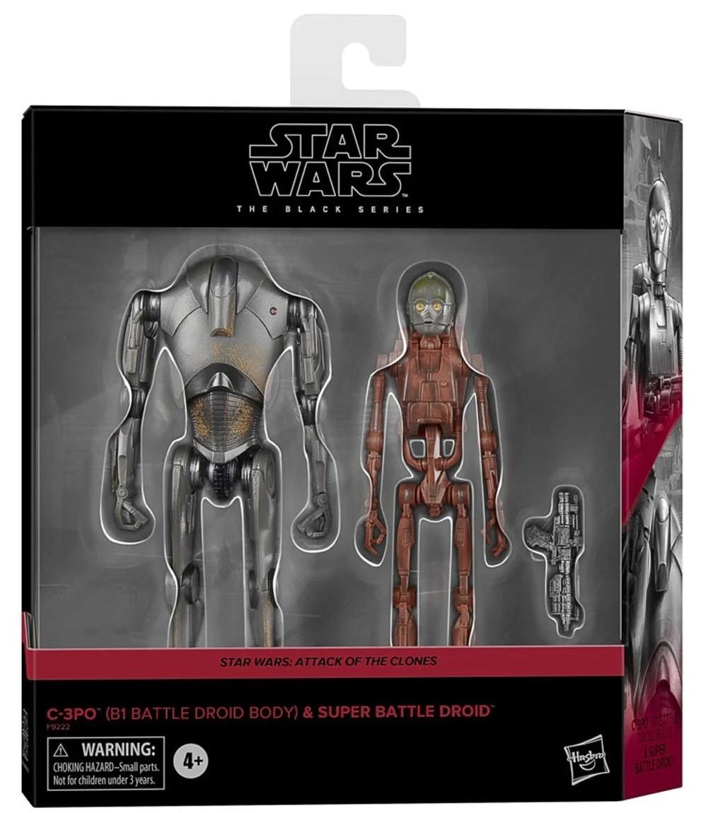 SW Black Series C-3PO (B1 Battle Droid Body) & Super Battle Droid