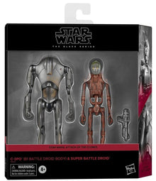 SW Black Series C-3PO (B1 Battle Droid Body) & Super Battle Droid